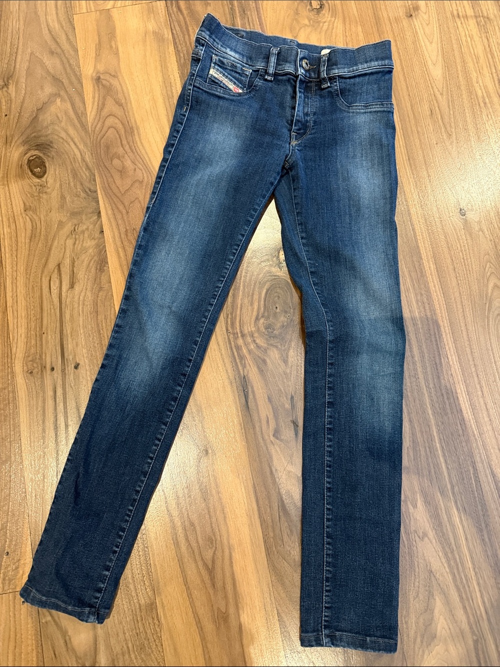 Diesel Blue Stretch Denim Jeans - Picture 2 of 4